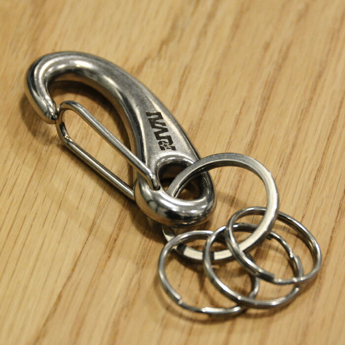 楽天市場】RIVAI カラビナ リング付き キーホルダー アクセサリー 鞄