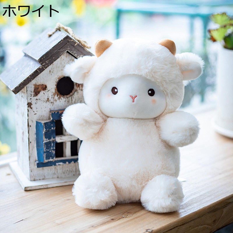 楽天市場】ヒツジ 縫い包み 羊ぬいぐるみ 眠り枕 抱き枕 おもちゃ