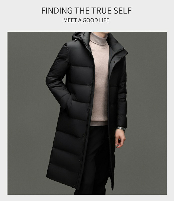 楽天市場】ダウンコート ロング メンズ ビジネス ベンチコート