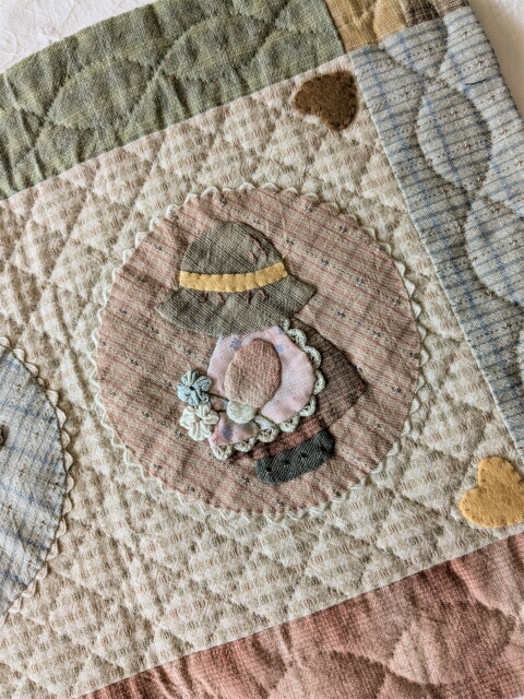 楽天市場】パッチワーク完成品 スーちゃんとビリー君のミニ