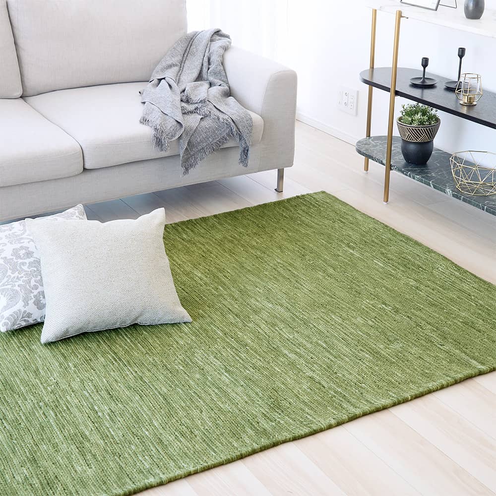 楽天市場】ラグ カーペット インド製 ウール コットン 天然素材 手織り