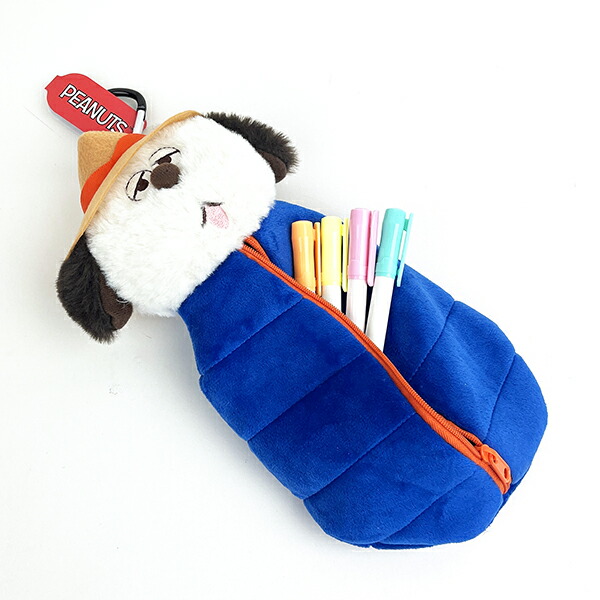 楽天市場】スヌーピー オラフ 寝袋 ペンポーチ ペンケース 文具