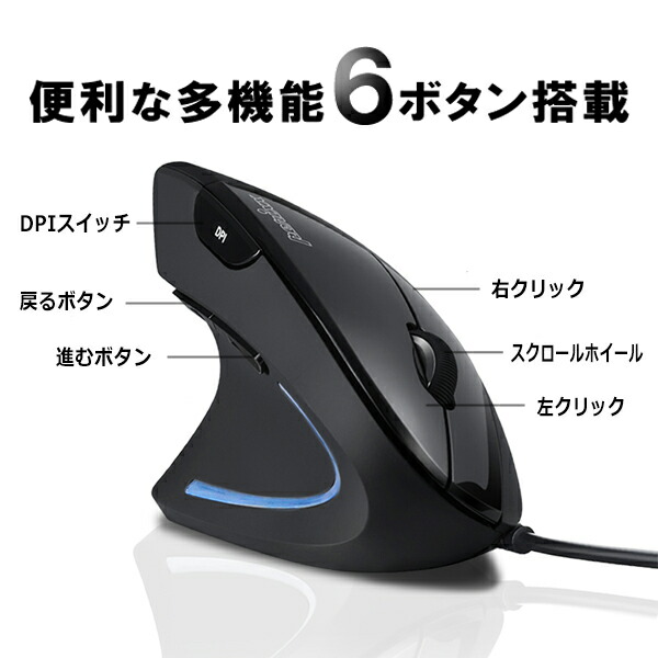 楽天市場】Perixx ぺリックス エルゴノミクスマウス 有線