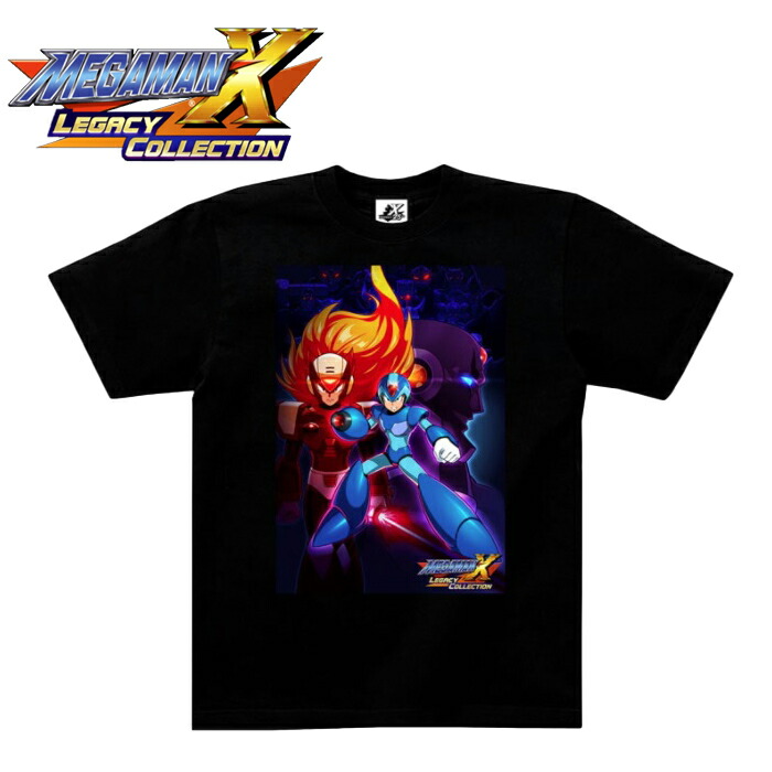 楽天市場】MEGAMAN X ビジュアル Tシャツ【Megaman X Visual T-Shirts