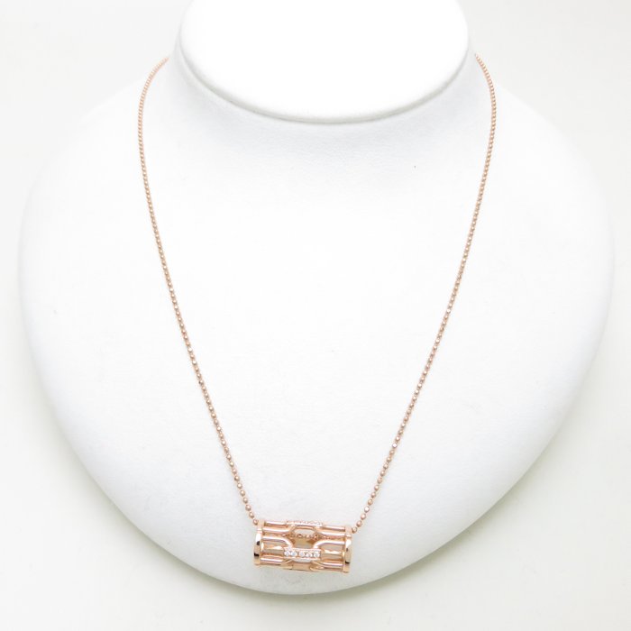 楽天市場】セリーヌ CELINE ネックレス ダイヤモンド K18PG ピンク