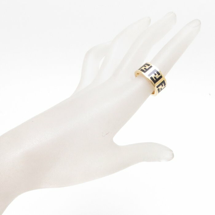 楽天市場】FENDI フェンディ リング FFロゴ リング サイズM 14号