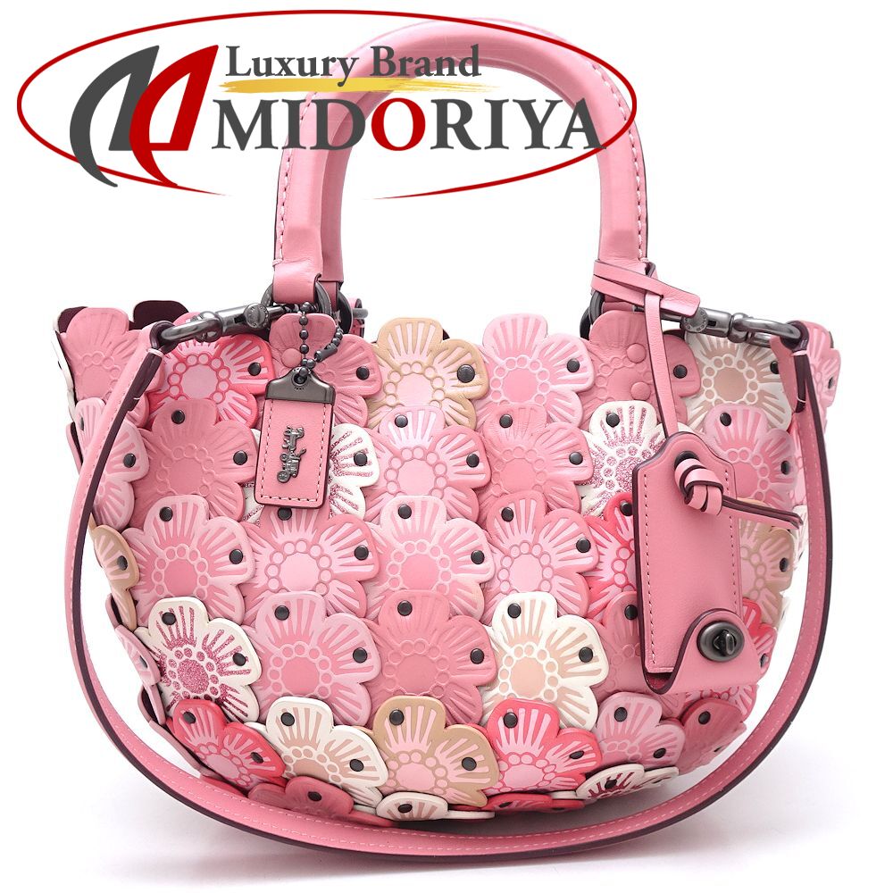 楽天市場】COACH コーチ ティーローズバスケットバッグ 67702 2Way