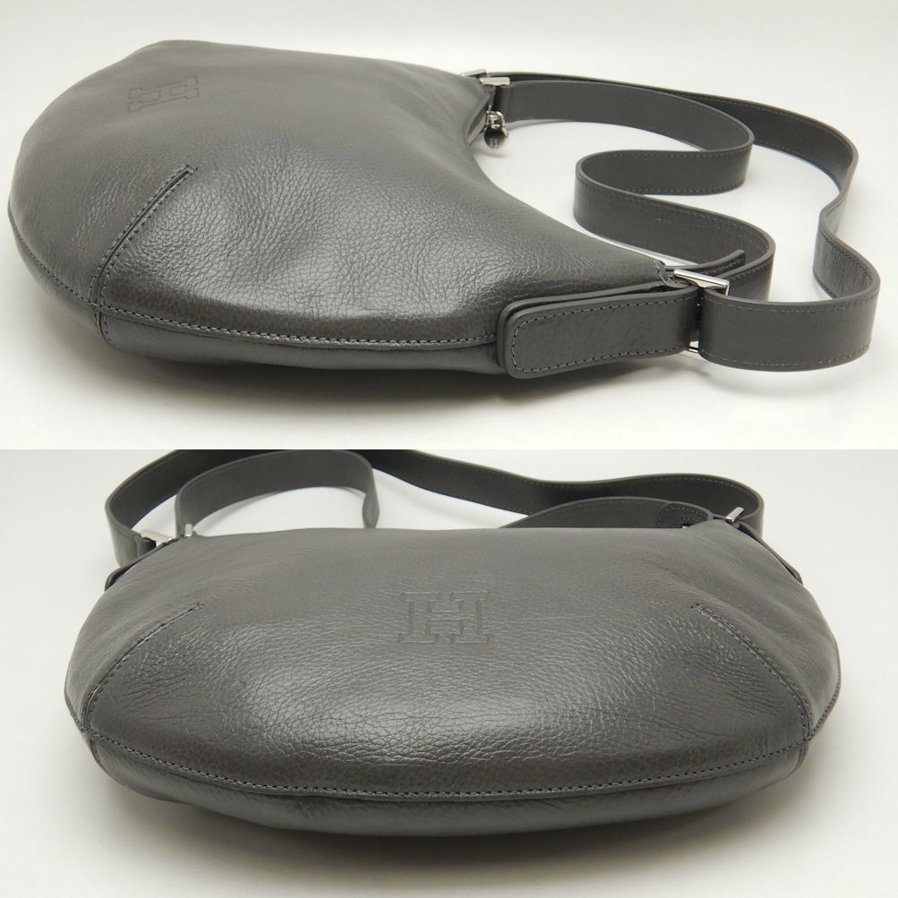 楽天市場】HIROFU ヒロフ ソーロ ショルダーバッグ 2WAY レザー グレー