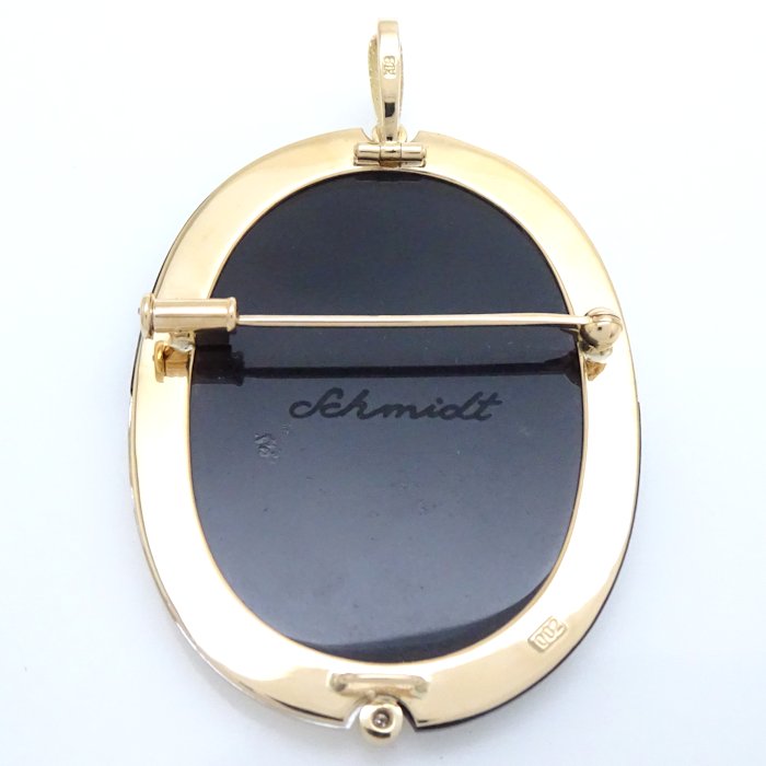 楽天市場】Gerhard Schmidt ゲルハルド シュミット カメオ ブローチ 兼