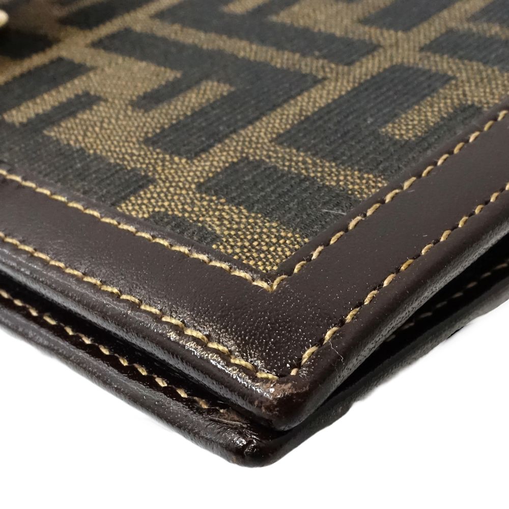 楽天市場】FENDI フェンディ 手帳カバー 30161 ズッカ柄 PVCxレザー