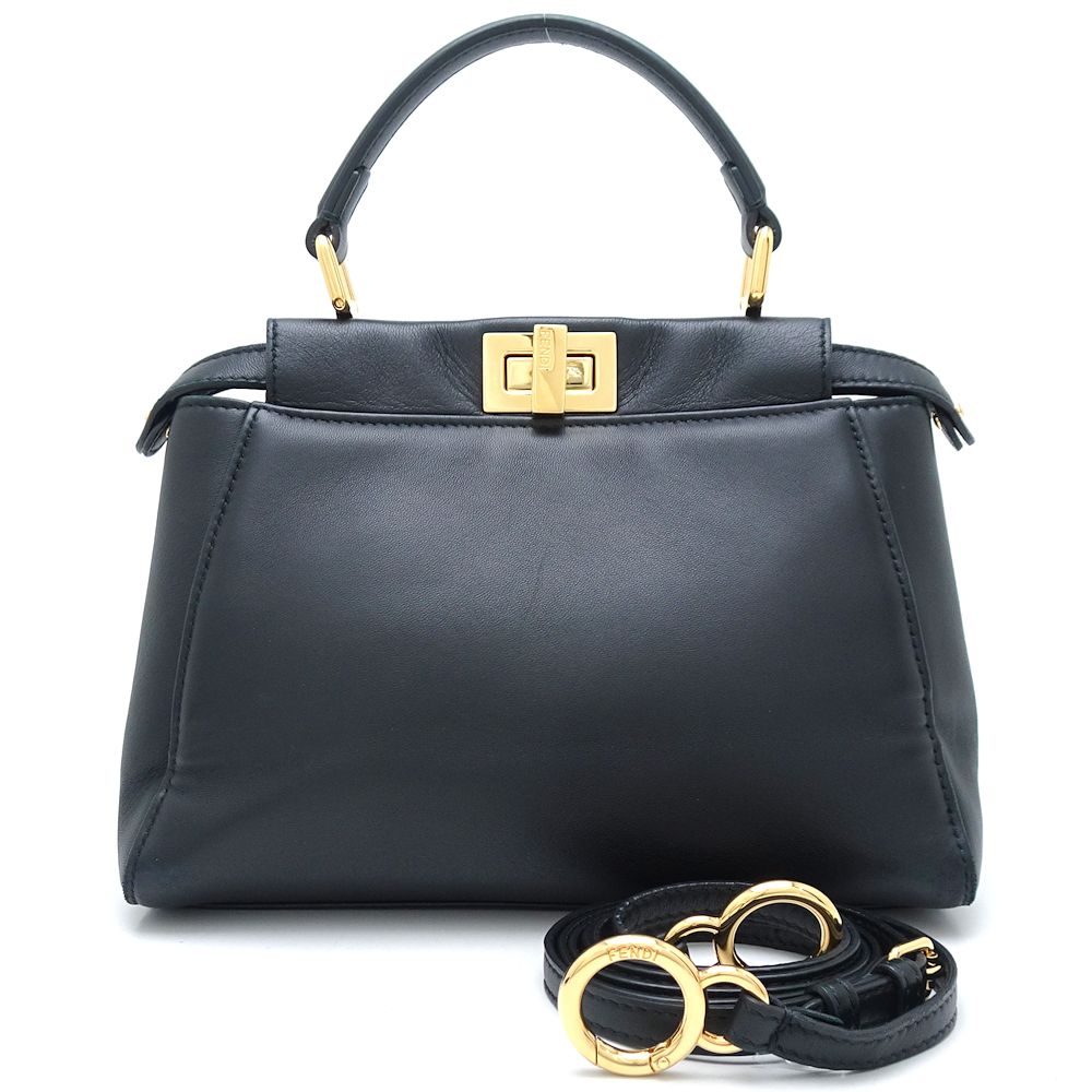 楽天市場】FENDI フェンディ ピーカブーミニ 8BN244 ショルダーバッグ