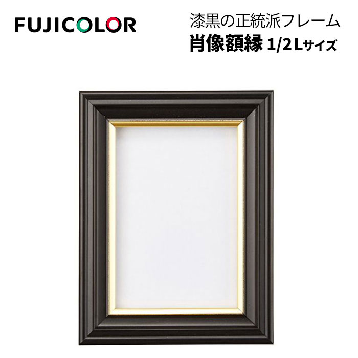 楽天市場】FUJICOLOR［フジカラー］額縁 肖像額 [ 無反射ガラス ] 1/2L