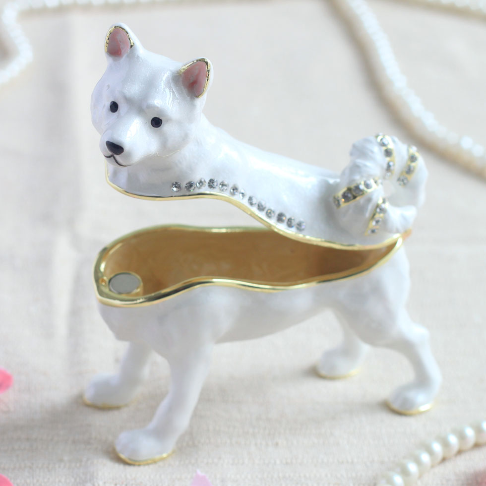 楽天市場】【正規品】 日本犬 いぬ 戌 干支 ジュエリーボックス