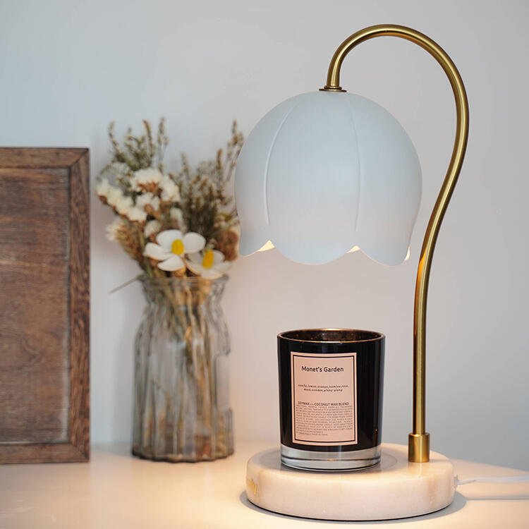 楽天市場】キャンドルウォーマー タイマー 大理石 キャンドル