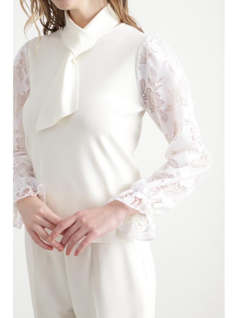 楽天市場】【SALE／10%OFF】◇レースコンビニットプルオーバー