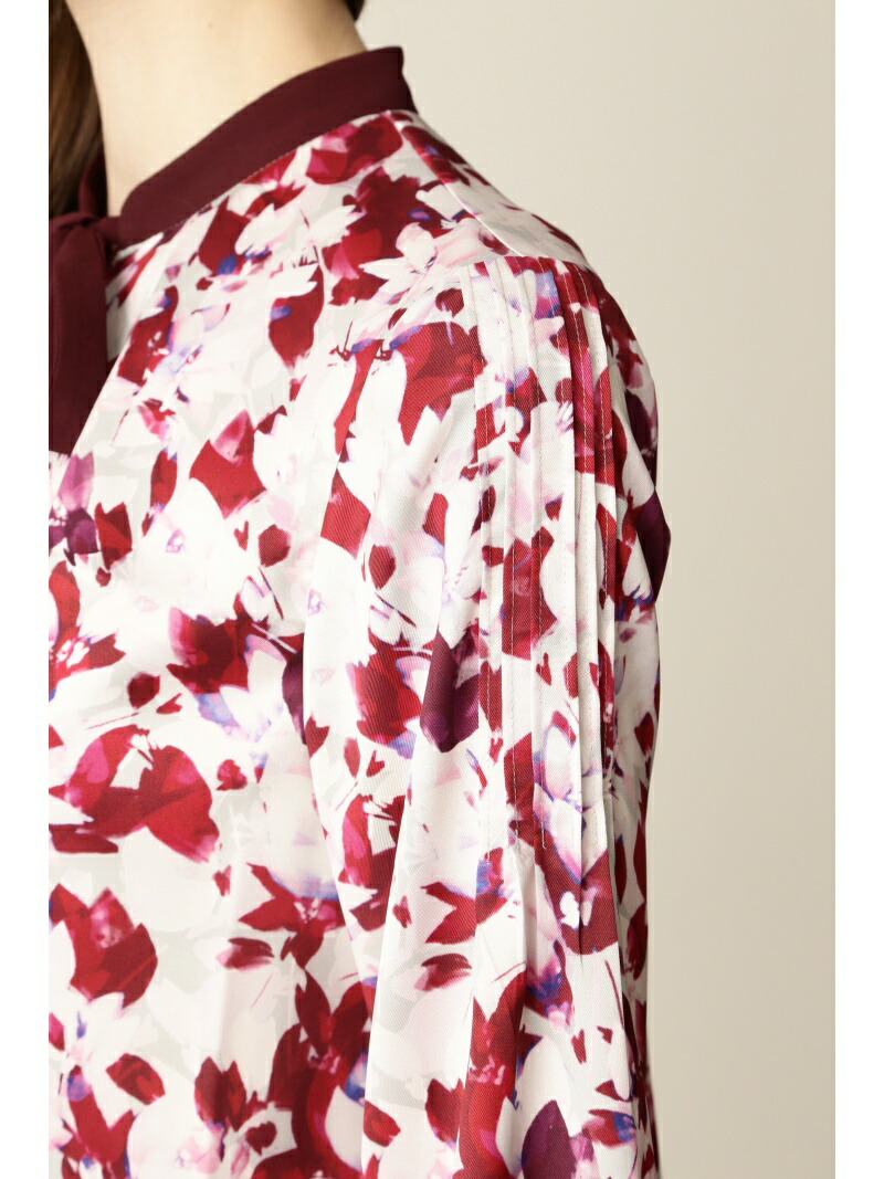 楽天市場】【SALE／60%OFF】◇グラフィカルフラワープリントブラウス