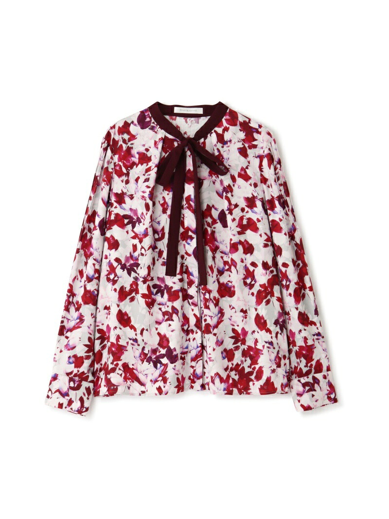 楽天市場】【SALE／60%OFF】◇グラフィカルフラワープリントブラウス