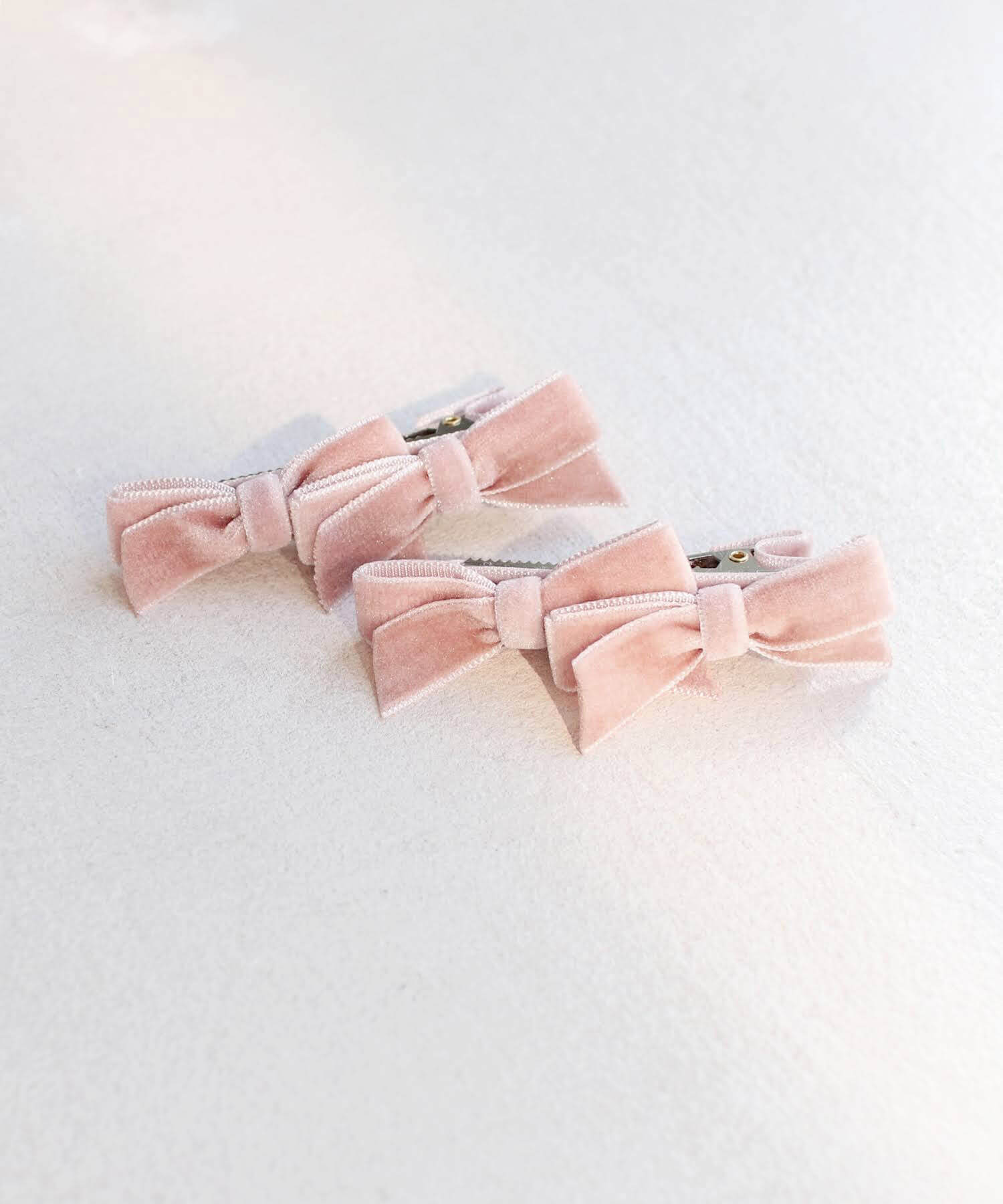 楽天市場】子供服Rora ピンクバレンタイン リボン ヘアクリップ 2個