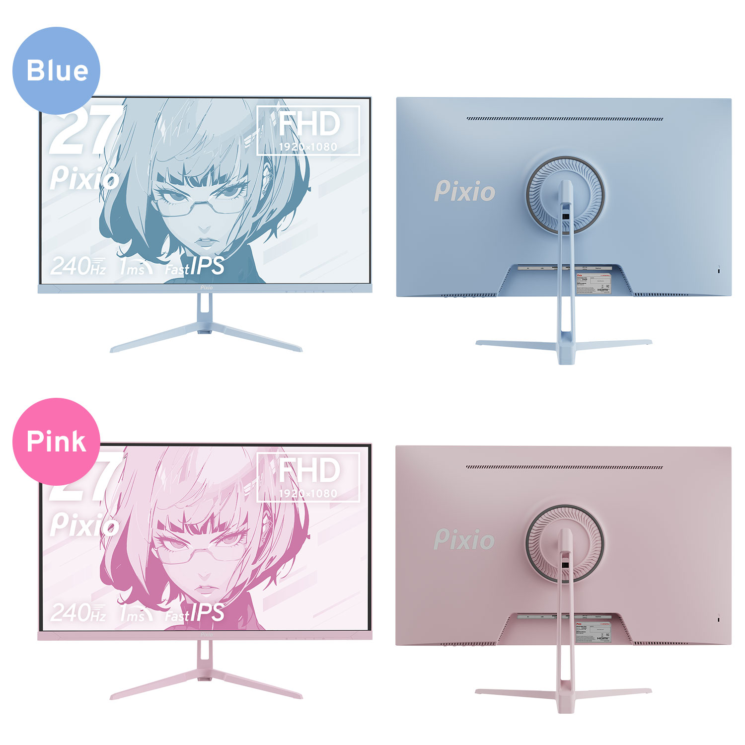 楽天市場】Pixio PX279 Wave ゲーミングモニター 240Hz Fast IPS 27