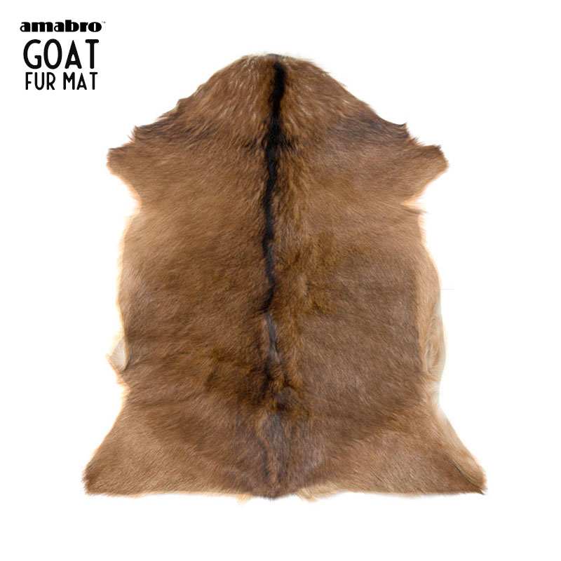 楽天市場】アマブロ ゴート ファー マット amabro GOAT FUR MAT 山羊
