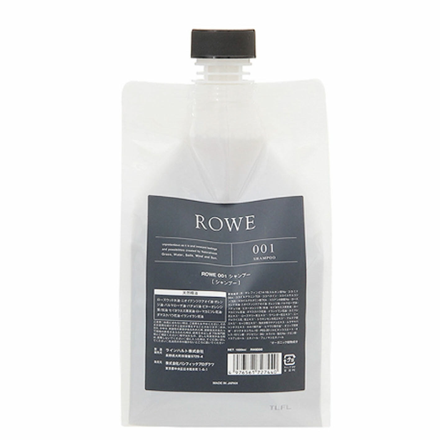 楽天市場】ROWE 001 シャンプー 1000mL : パールアンドパステル