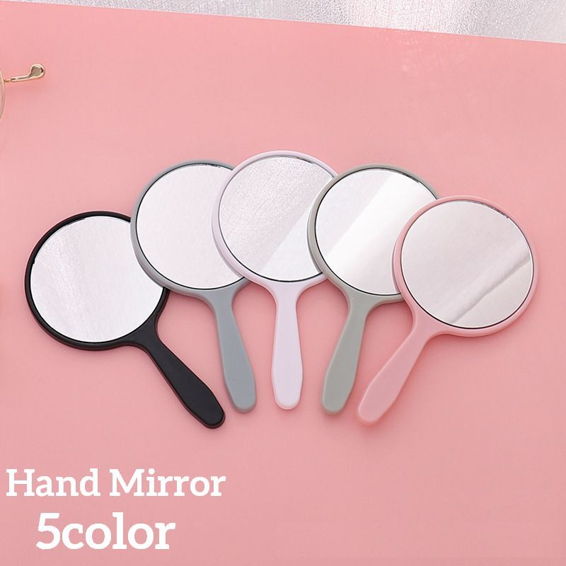 宮下期ナンバーナインNUMBER (NINE) 本革 円形ミラー手鏡