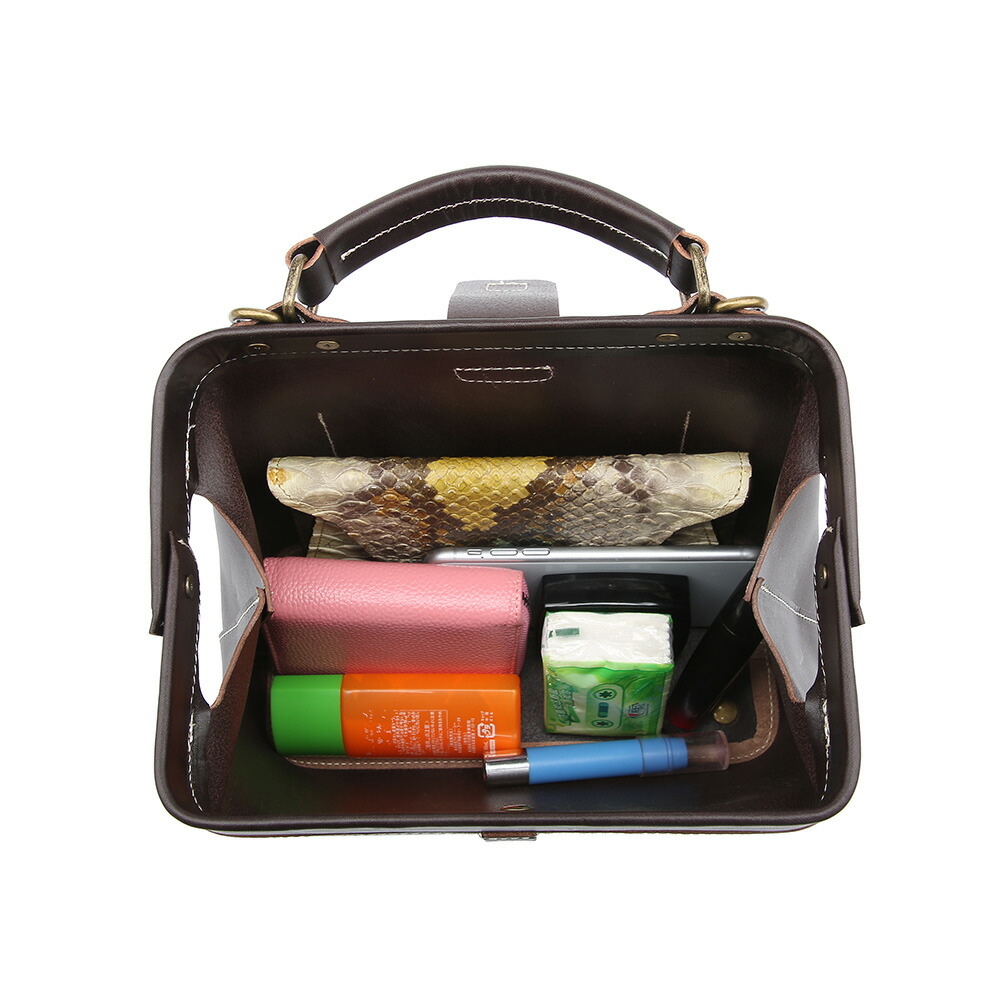 楽天市場】ドクターズバッグ ダレスバッグ ダークブラウン