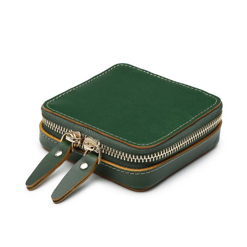 楽天市場】アクセサリーポーチ アクセサリーケース レザー 本革