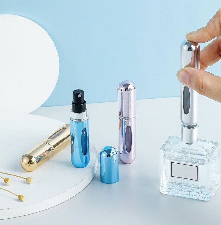 楽天市場】送料無料 香水スプレーボトル 5ml ポータブル 香水