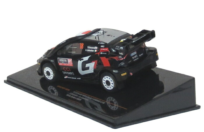 楽天市場】ixo（イクソ） 1/43 トヨタ GRヤリス Rally1 2024 サファリ