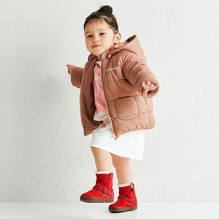 楽天市場】ミキハウス mikihouse タフタ中綿ロゴジャンパー (80cm