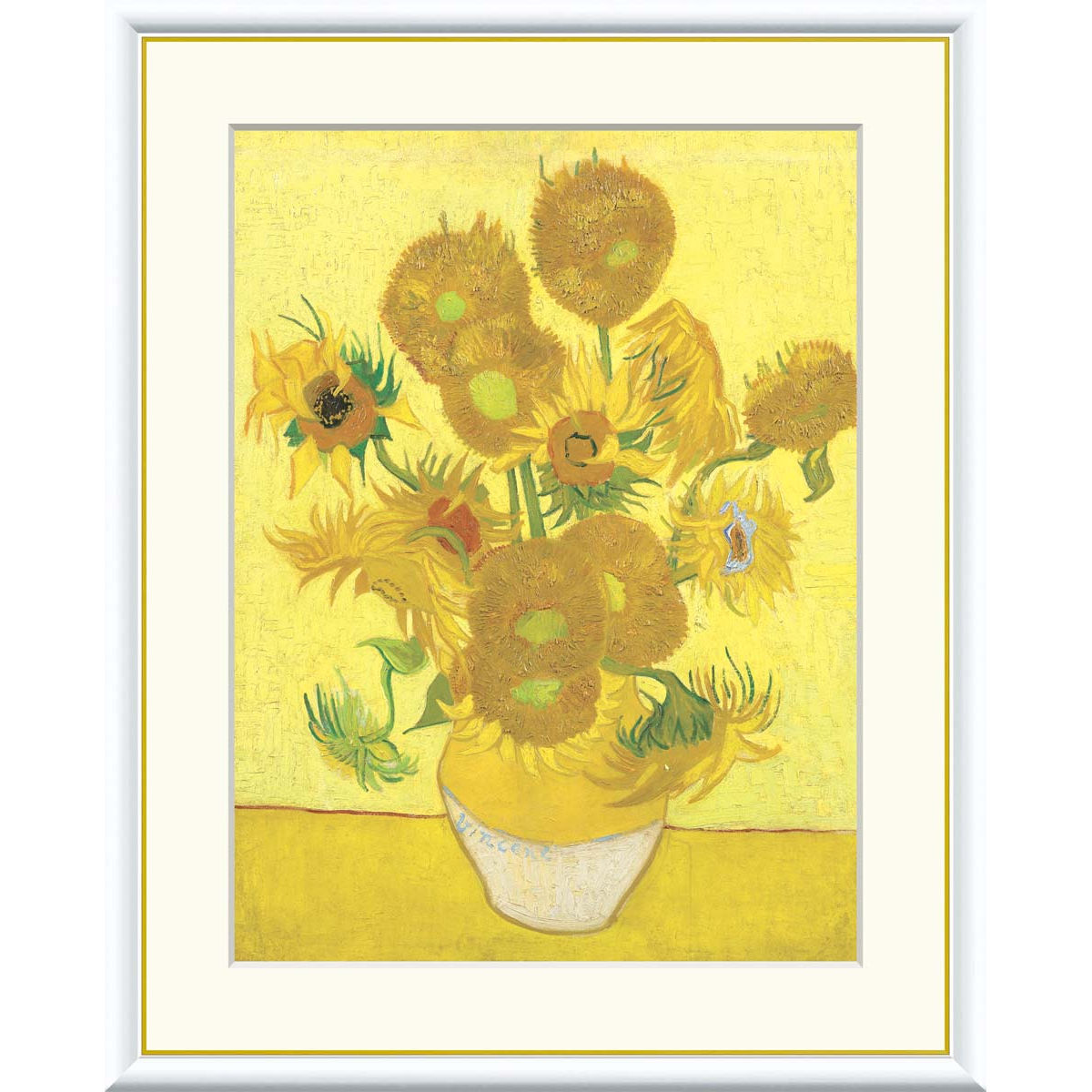 楽天市場】絵画 世界の名画 ひまわり フィンセント・ファン・ゴッホ 額
