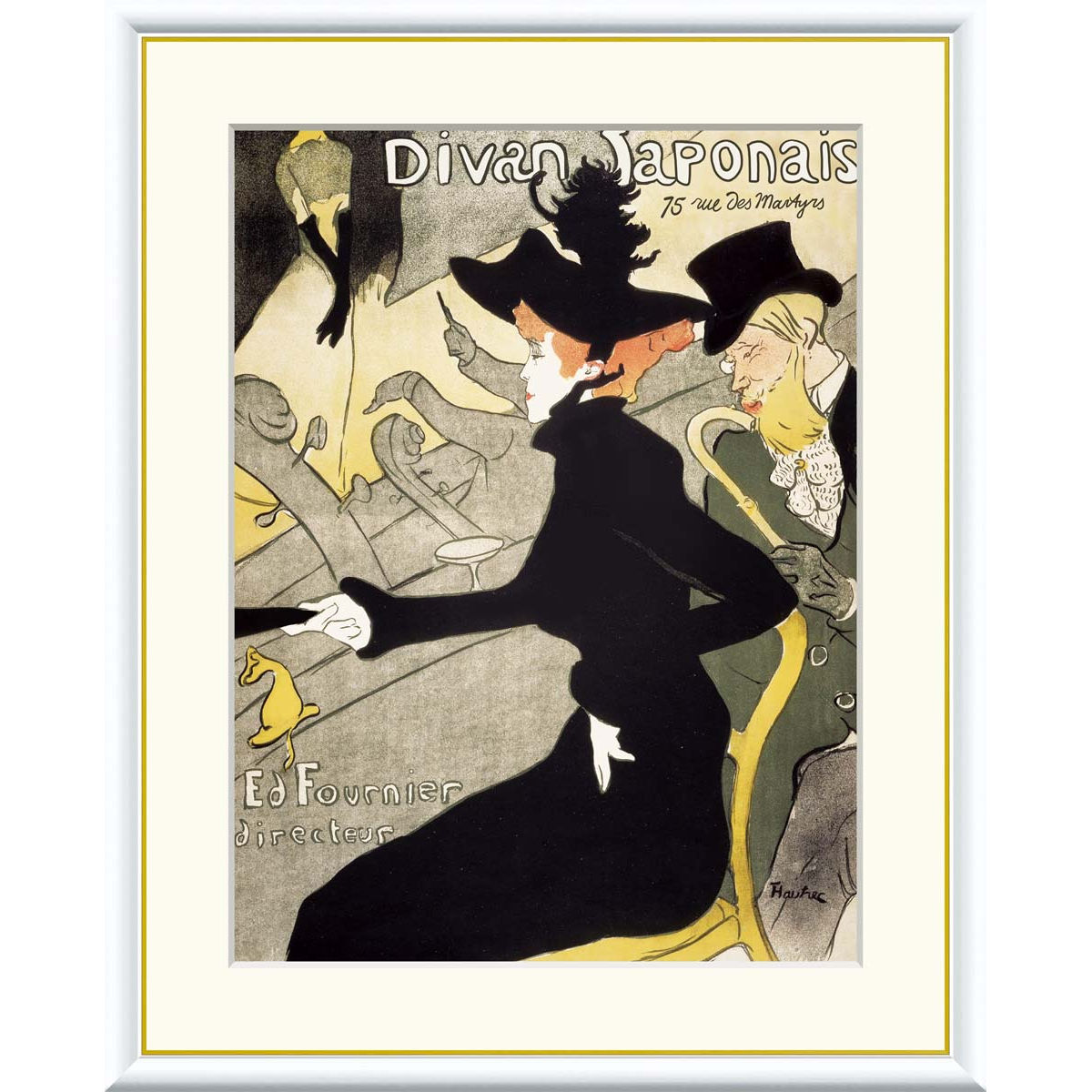 楽天市場】絵画 世界の名画 ディヴァン・ジャポネ アンリ・ド