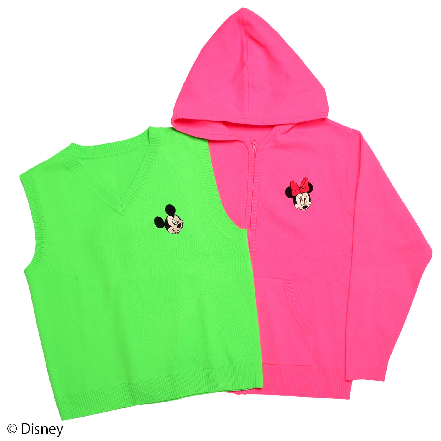 楽天市場】【Disney(ディズニー)】ミッキーマウス/刺繍ニットベスト