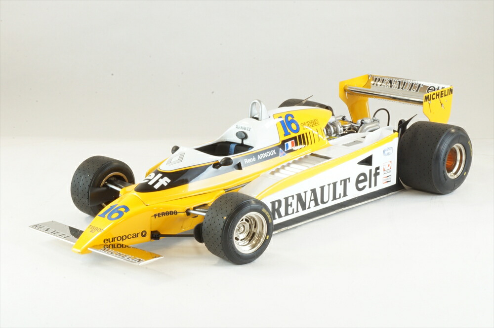 楽天市場】エグゾト 1/18 ルノー RE20 ターボ No.16 1980 F1 フランス