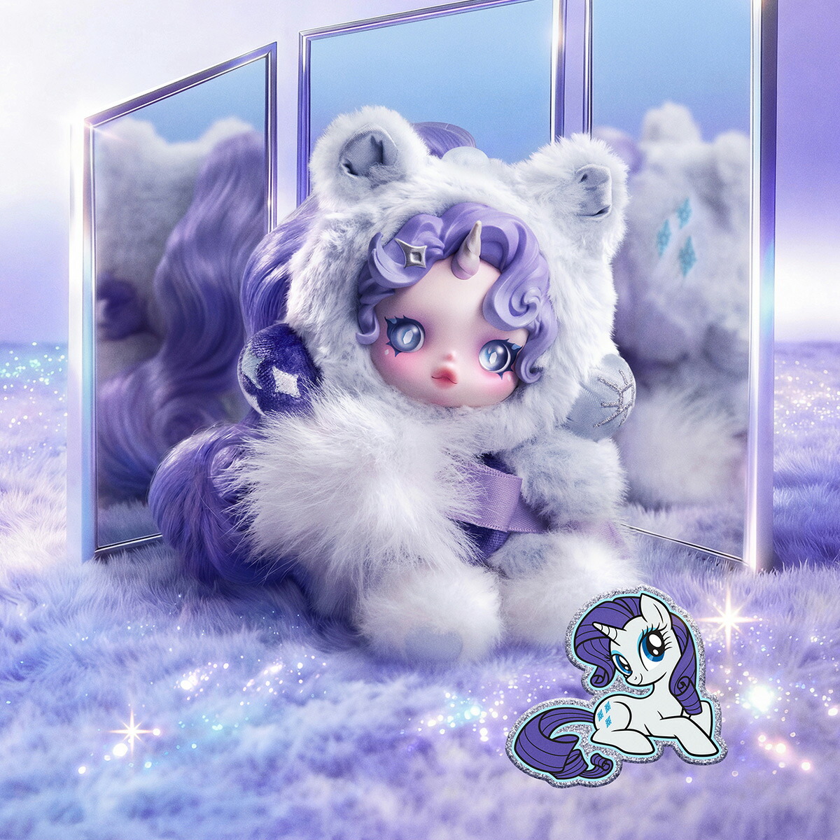 楽天市場】SKULLPANDA × My Little Pony シリーズ ぬいぐるみ