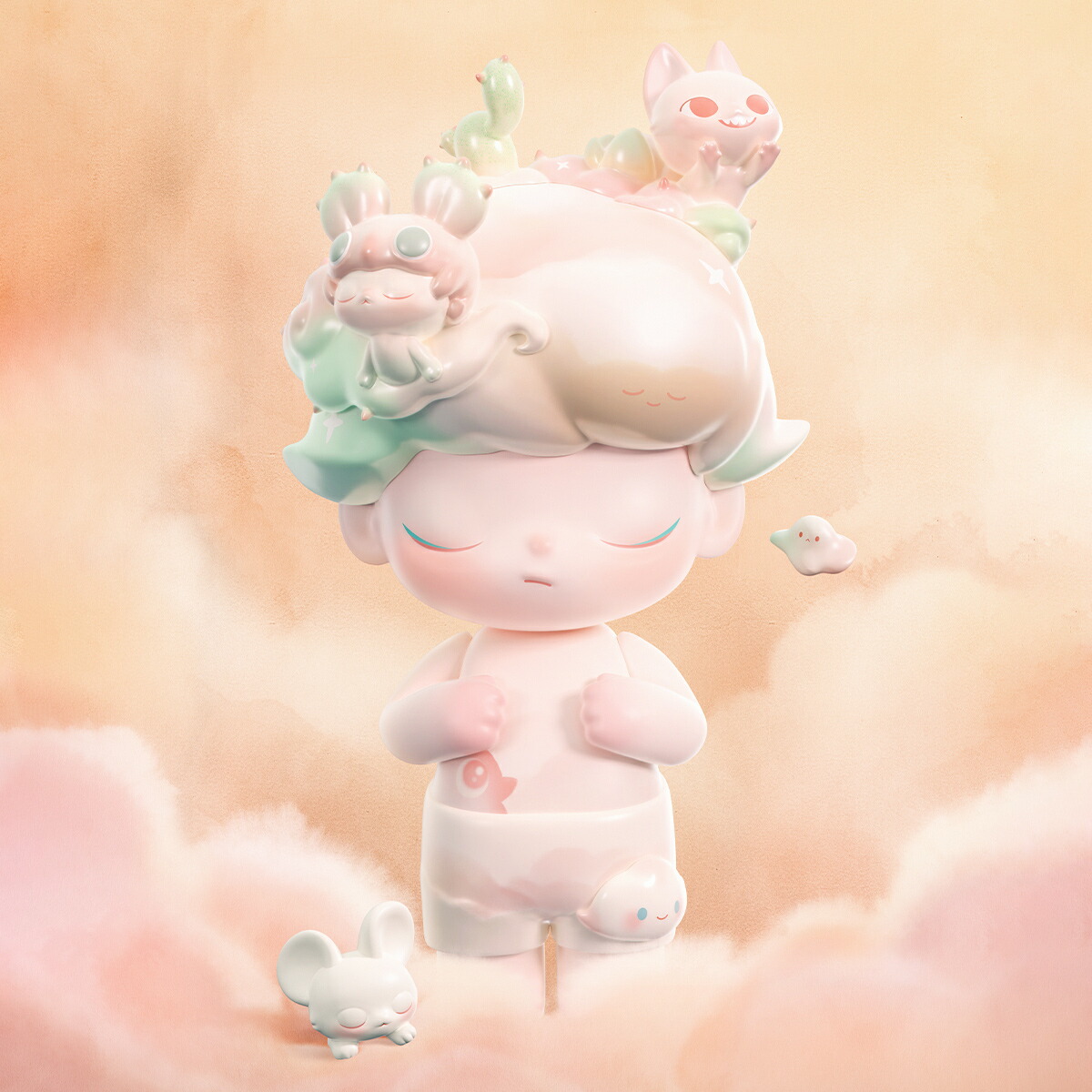 楽天市場】MEGA JUST DIMOO 400% Dreaming of You : POP MART JAPAN