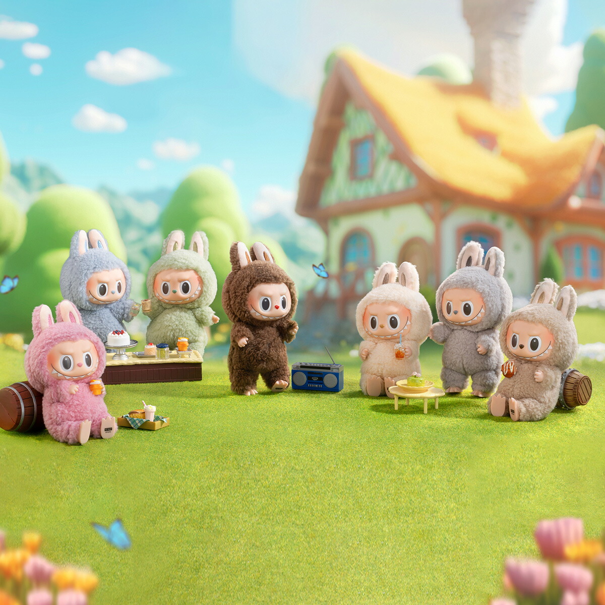 楽天市場】THE MONSTERS Exciting Macaron ぬいぐるみ シリーズ