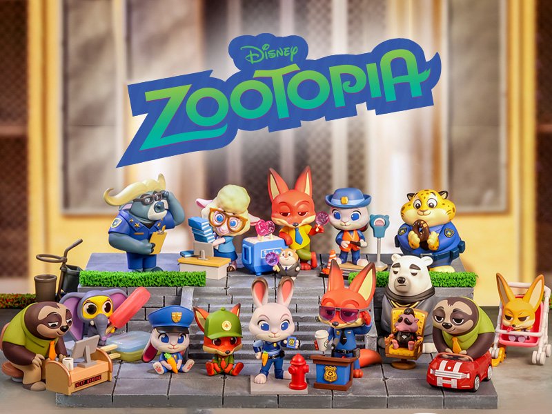楽天市場】DISNEY ZOOTOPIA シリーズ【アソートボックス】 : POP MART