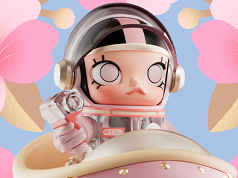 楽天市場】MEGA SPACE MOLLY 100% Blooming-Sakura : POP MART JAPAN