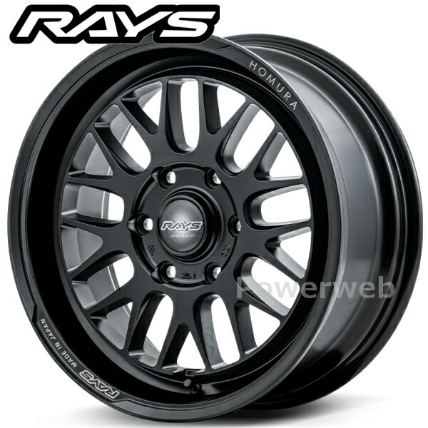 楽天市場】RAYS HOMURA 2x9L-RA 17インチ 6.5J PCD:139.7 穴数:6 inset