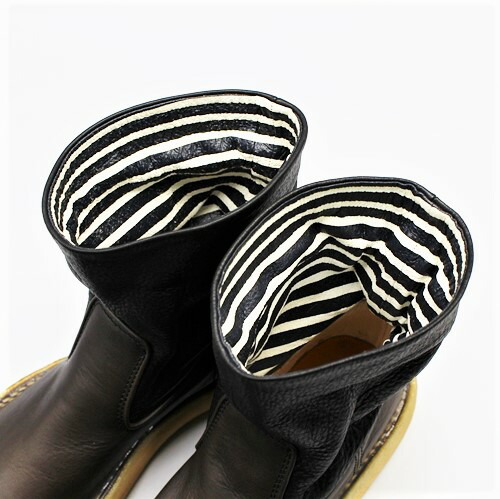 楽天市場】KAPITAL kapital レザー リンクルポパイブーツ EK-414