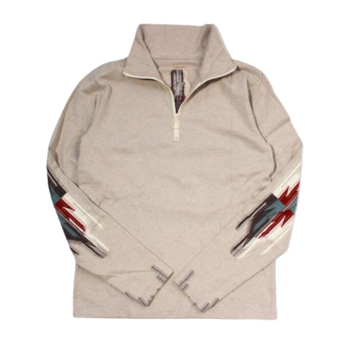 楽天市場】KAPITAL kapital オルテガ天竺 ハーフZIPロンT K2409LC039