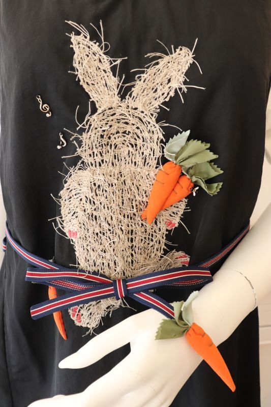 楽天市場】再入荷 正規販売代理店 さえら ポテチーノ エプロン うさぎ