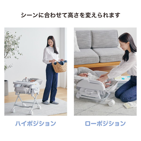 楽天市場】スイングハイローラック ピッコロ ドットベージュ 03413