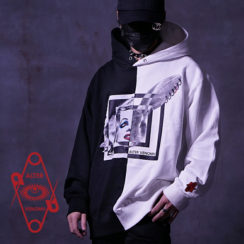 楽天市場】V系 パーカー プルオーバーパーカー 奇抜 個性的 派手