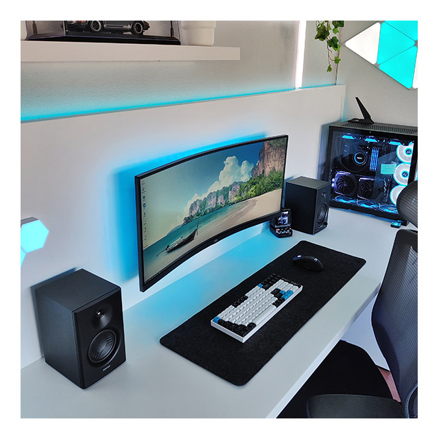 楽天市場】Edifier MR4 モニタースピーカー 42W TRSバランス入力 全2色