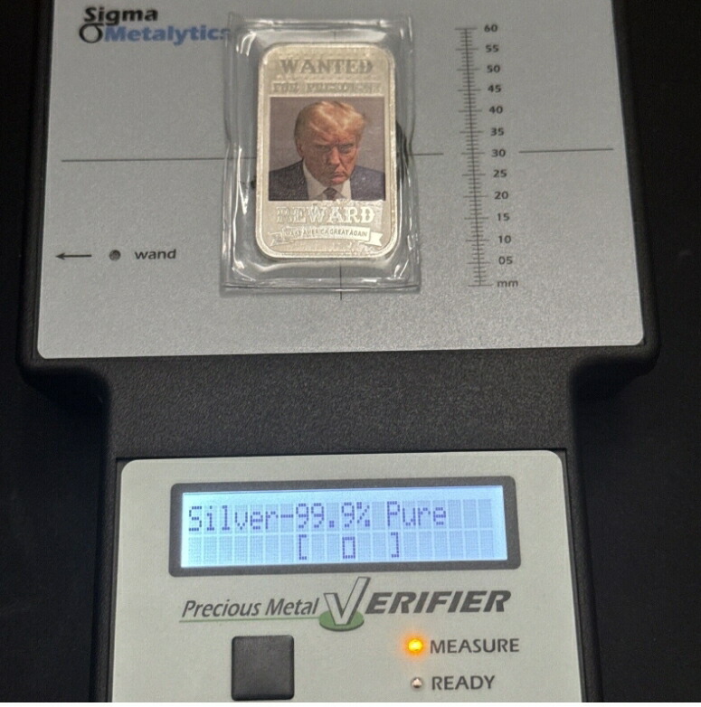 ☆トランプ・ホワイトハウスコレクション記念純銀製☆品質保証書付き