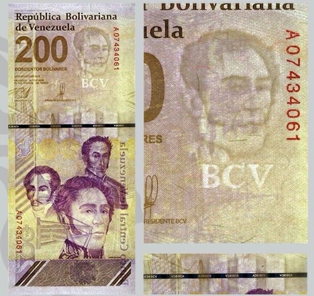 楽天市場】【2億紙幣】 【未使用】ベネズエラボリバル 2億ボリバル
