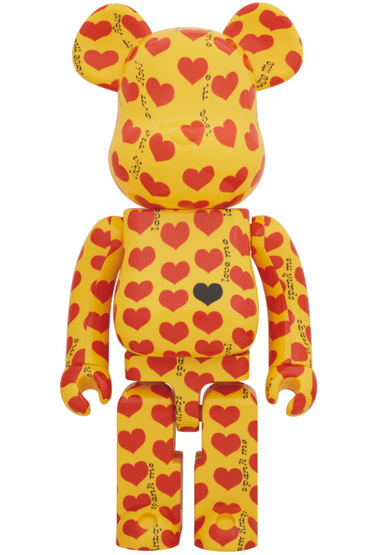 楽天市場】BE@RBRICK Yellow Heart 1000％ : MEDICOM TOY TOKYO